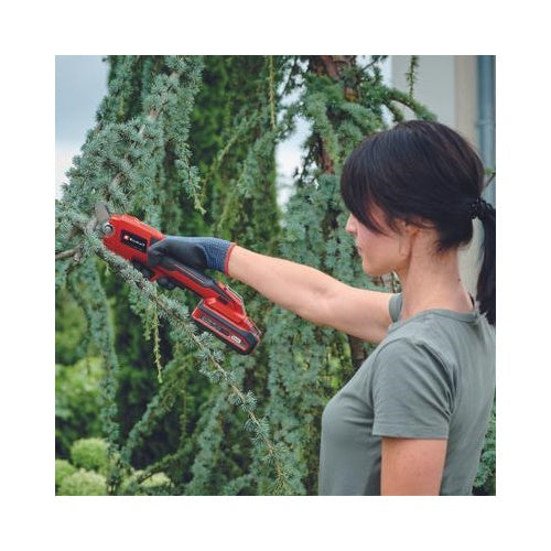 Einhell GE-LS 18 Li-Solo cordless pruning shears, without battery and charger, 18 V, red/black