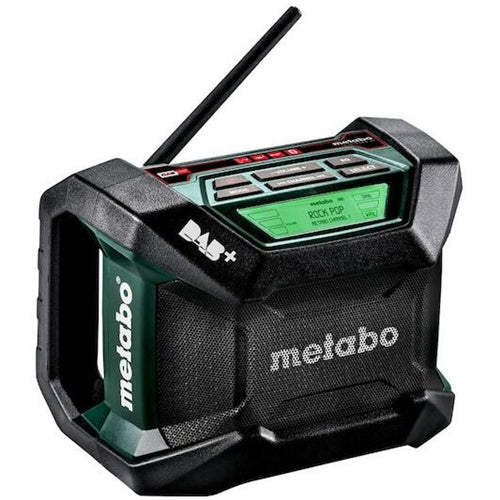 Metabo R 12-18 DAB+ BT cordless construction radio (600778850) (green/black, FM, DAB+, Bluetooth, without battery and charger)