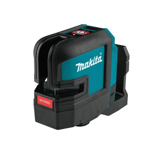 Makita SK105DZ cordless cross laser meter, 12 volts (black/blue, red laser lines, without battery and charger)