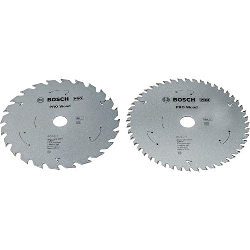 Bosch PRO Wood Cordless Circular Saw Blade 165 mm (2 pieces, promotional pack)