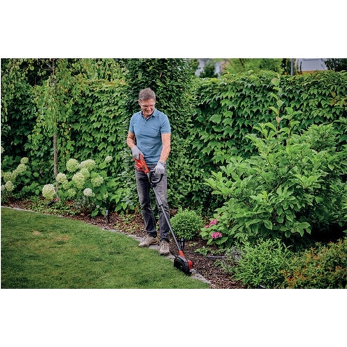 Einhell GE-LE 18/190 Li-Solo cordless lawn trimmer, 18V, without battery and charger, red/black
