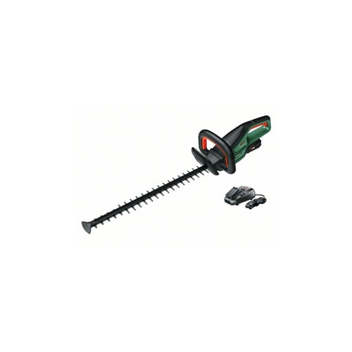 Cordless hedge trimmer Bosch Universal HedgeCut 18V-55 (green/black, 1x 2.5Ah lithium-ion battery, POWER FOR ALL ALLIANCE)
