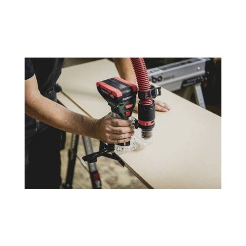 Cordless edge router Metabo FMV 18 LTX BL 8 (601742840), 18 V (green/black, without battery and charger, in metaBox)