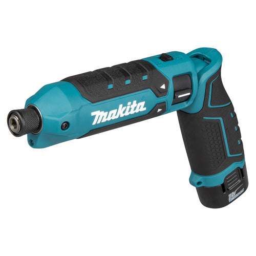 Makita TD023DSE 7.2 Volt Cordless Impact Wrench (Blue/Black, 2x 1.5Ah Lithium-Ion Battery)