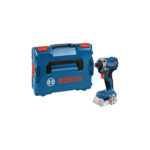 Cordless impact driver Bosch GDR 18V-215 Professional (bare tool), 18 volts (blue, without battery and charger, in L-BOXX)