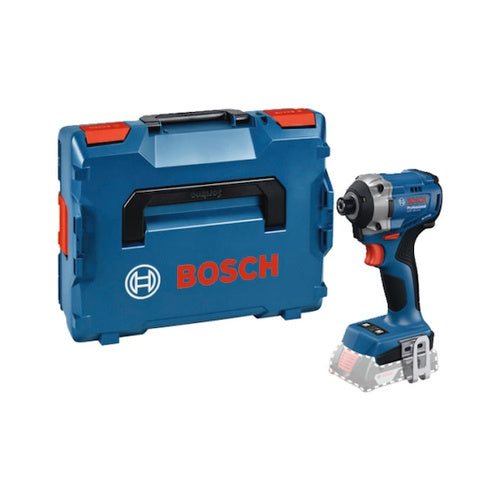 Cordless impact driver Bosch GDR 18V-215 Professional (bare tool), 18 volts (blue, without battery and charger, in L-BOXX)