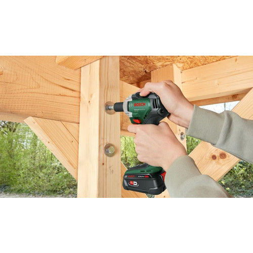 Cordless impact driver Bosch UniversalImpactDrive 18V-350 (green, without battery and charger, including 3 socket wrench attachments, POWER FOR ALL ALLIANCE)