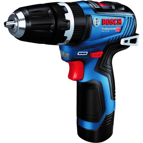 Cordless impact drill BoschGSB 12V-35 solo Professional, 12 V, without battery and charger, blue/black