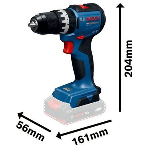 Bosch GSB18V-52 cordless impact drill in L-BOXX (retail)