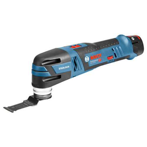 Cordless multi-purpose cutter Bosch GOP 12V-28 Professional 12 V (blue/black, 2x lithium-ion battery 3.0 Ah, in L-BOXX)