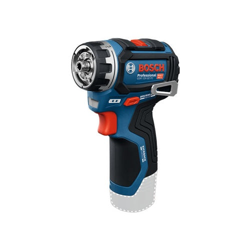 Bosch GSR 12V-32 FC Professional cordless screwdriver and drill, brushless motor, 12 V, FlexiClick system, LED light, without battery and charger