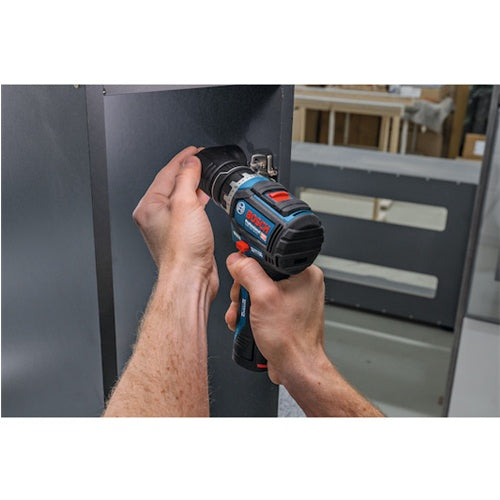 Cordless drill/driver Bosch GSR 12V-32 FC Professional, 12 volts (blue/black, 2x 2.0 Ah lithium-ion battery, L-BOXX