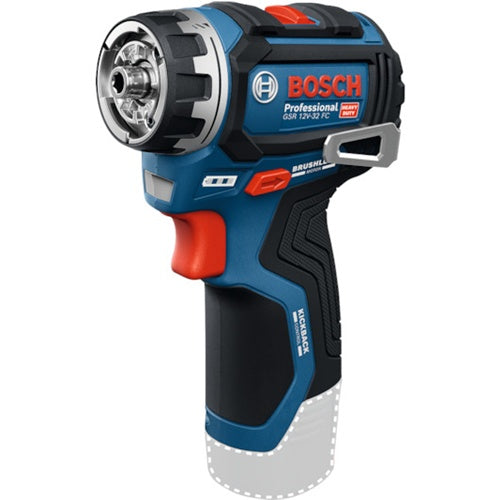 Cordless drill/driver Bosch GSR 12V-32 FC Professional, 12 volts (blue/black, 2x 2.0 Ah lithium-ion battery, L-BOXX