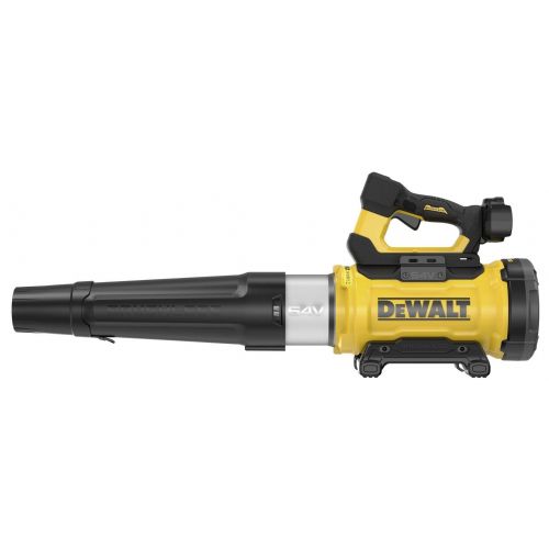 DeWalt Cordless Axial Leaf Blower/Vacuum (Brushless) - Basic Version (DCMBL777N-XJ), 54 V (Black/Yellow, Without Battery and Charger)
