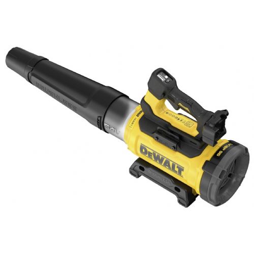DeWalt Cordless Axial Leaf Blower/Vacuum (Brushless) - Basic Version (DCMBL777N-XJ), 54 V (Black/Yellow, Without Battery and Charger)