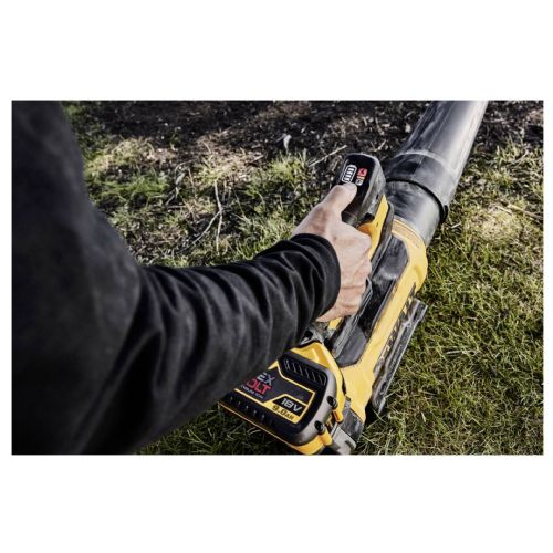 DeWalt Cordless Axial Leaf Blower/Vacuum (Brushless) - Basic Version (DCMBL777N-XJ), 54 V (Black/Yellow, Without Battery and Charger)