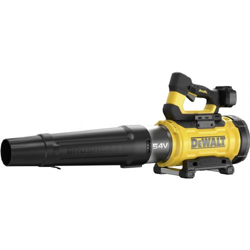 DeWalt Cordless Axial Leaf Blower/Vacuum (Brushless) - Basic Version (DCMBL777N-XJ), 54 V (Black/Yellow, Without Battery and Charger)