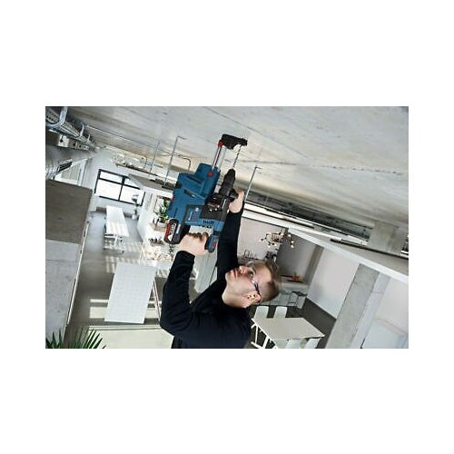 Cordless hammer drill Bosch GBH 18V-26 F Professional, 2x ProCore 18V 8.0Ah battery, L-Boox, blue/black