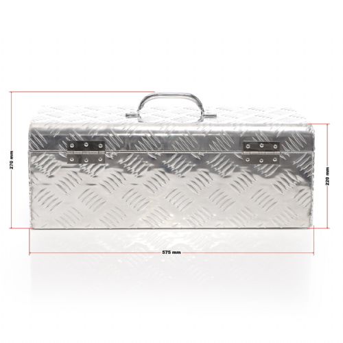 Alu. strong transport case 58x25x22cm with handle