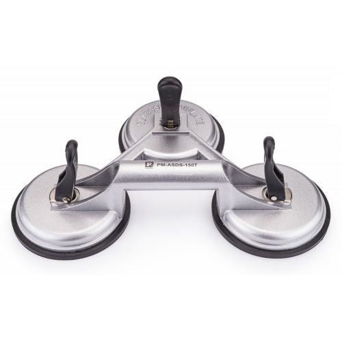 Aluminum handle with suction cups for moving up to 150kg 3x 120mm