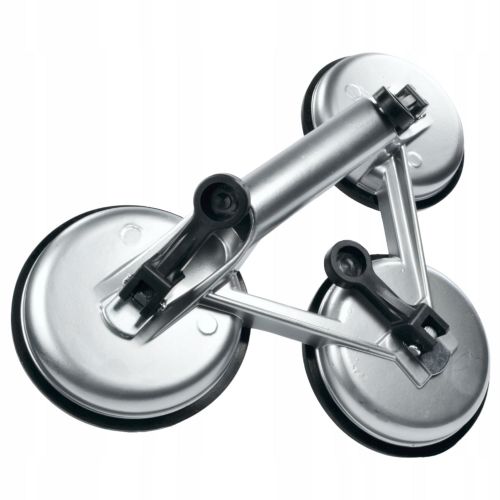 Aluminum handle with suction cups for moving up to 150kg 3x 120mm