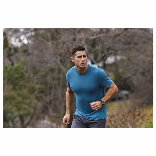 Pametna ura Amazfit Active 3 Premium AMOLED zaslon, GPS, NFC, merilnik srčnega utripa, črna, HYROX način