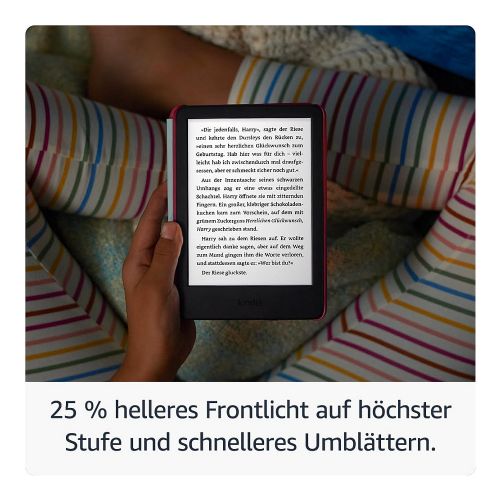 E-bralnik Amazon Kindle Kids 16GB Einhorntal, 6" e-papir zaslon na dotik, Wi-Fi, starševski nadzor, otroški ovitek