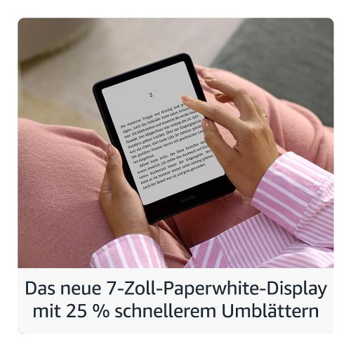Amazon Kindle Paperwhite 7' 16GB black with SO (2024) (OPENED PACKAGING)