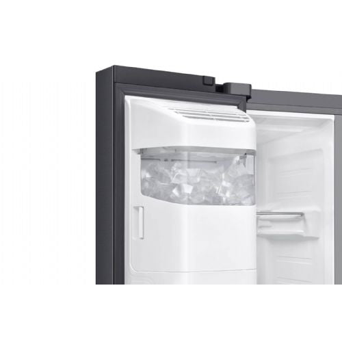 Ameriški hladilnik Samsung RS70F65KEFEO, črn, dozirnik (brez priklopa) RS70F65KEFEO