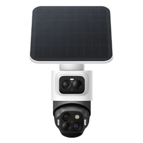 Anker eufyCam S4 4K + 2K Security Camera, Triple Lens, Smart Tracking, SolarPlus™ Power, Color Night Vision