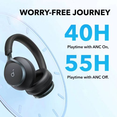Anker Soundcore Space One Bluetooth headphones, black