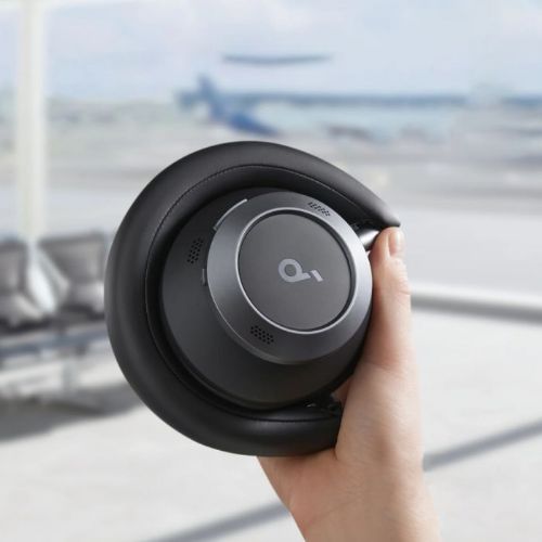 Anker Soundcore Space One Pro wireless headphones, white + gift travel case