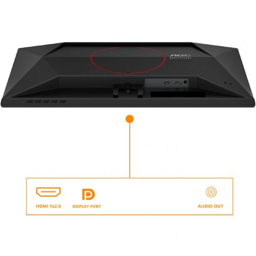 Monitor AOC 25G42E 62,2 cm (24,5"), 1920x1080 (FHD), IPS, 300cd/m2, 16:9 HDMI/DP 180 Hz 1 ms G-Sync