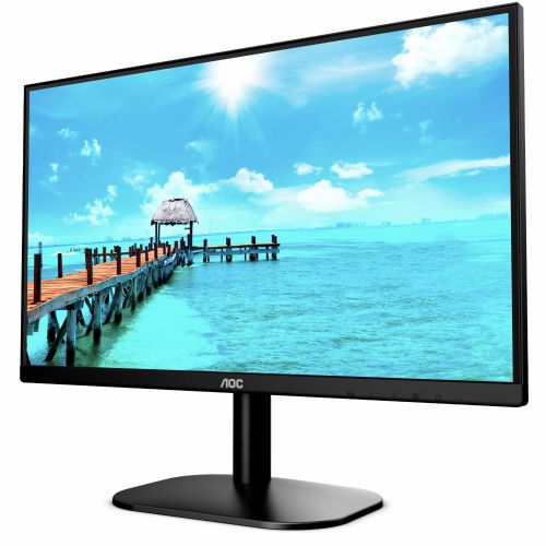 Monitor AOC 22B2H 55,88 cm (22"), 1920 x 1080 FHD, 16:9, VA, 200 cd/m2, 75 Hz, 5ms, HDMI, VGA, črna