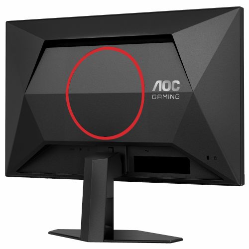 Monitor AOC Q24G4RE 60,5 cm (23,8"), 2560x1440 (QHD), IPS, 300 cd/m2, 1ms, 16:09 2xHDMI+DP IPS črno-rdeč