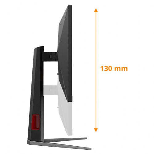 Monitror AOC 24G4HA 60,5 cm (23,8"), 1920x1080 (FHD), IPS, 300 cd/m2, 1ms, 16:09 2xHDMI+DP črno/rdeče barve