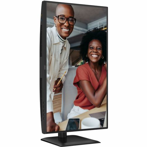 Monitor AOC 27E4U 68,6 cm (27"), 1920x1080 (FHD), IPS, 300cd/m2, 4ms, 16:09 VGA+HDMI+DP+USB IPS črne barve