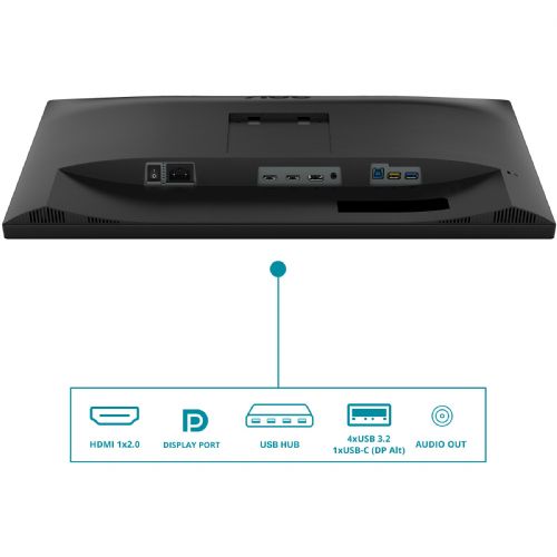 Monitor AOC CU34V5C/BK 86,4 cm (34"), 21:09 HDMI+DP+USB-C ukrivljen maloprodajni