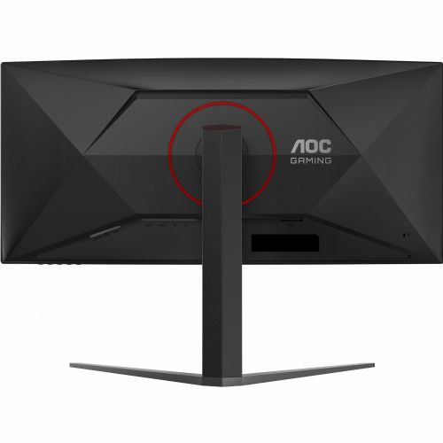 Monitor AOC CU34G4Z 86,36 cm (34''), 3440x1440 (WQHD), VA, 450cd/m2, 1 ms 2 x HDMI DP USB črna/rdeča