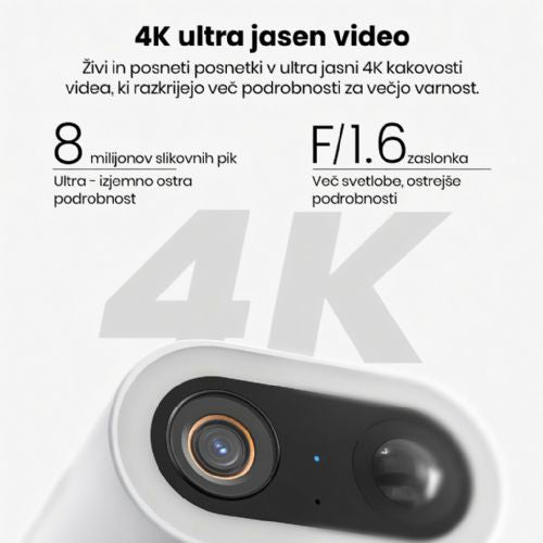 AOSU SolarCam P1 Max 4K WiFi Solar Camera with AI Detection (C8S)