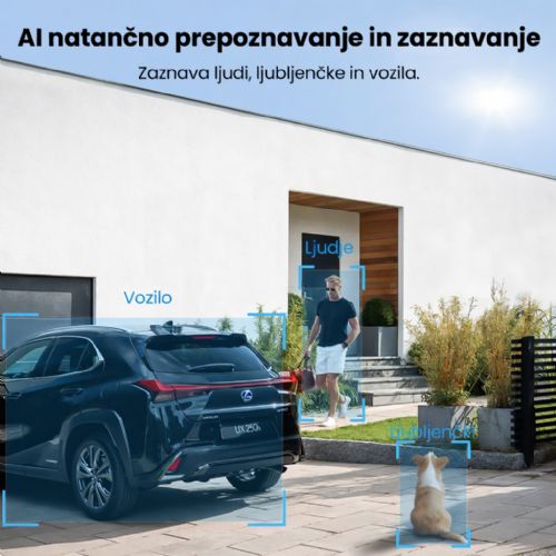 AOSU SolarCam P1 Max 4K WiFi Solar Camera with AI Detection (C8S)