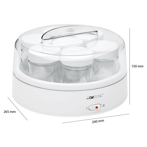 Aparat za jogurt Clatornic JM 3344, 14 W, bel (251119)