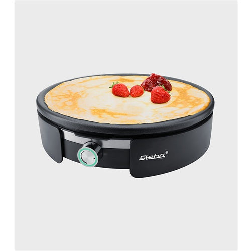 Aparat za palačinke Steba XXL CR 36, 35 cm, 1.500 W, črna/nerjaveče jeklo