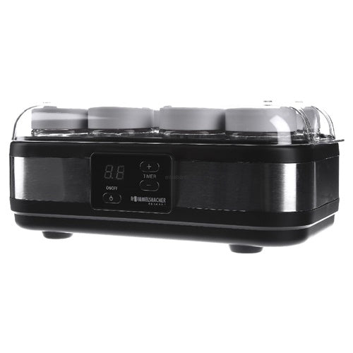 Rommelsbacher JG 40 yogurt maker, stainless steel/black