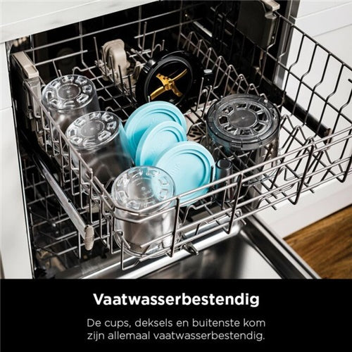 Aparat za sladoled Ninja Creami NC300EU, za 1400 ml, 800 W, črno-srebrne barve