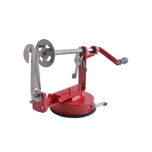 Spiral potato chip making machine