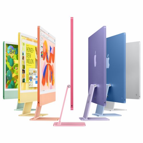 Računalnik AiO Apple 24 Apple M4/16GB/SSD 512GB NVMe/59,7 cm (23,5") 4,5K Retina/MacOS, srebrna