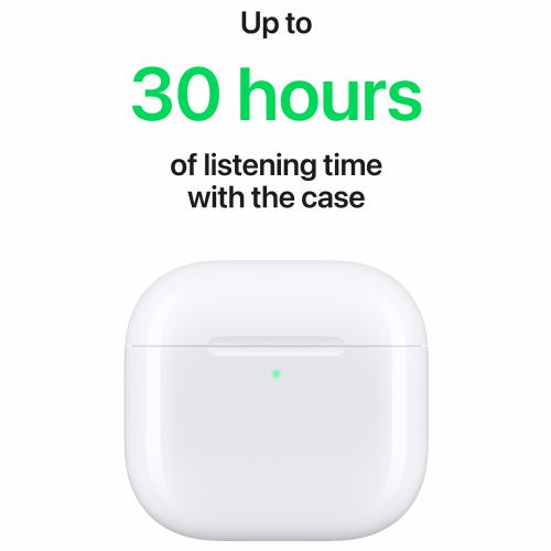 Apple AirPods 4 wireless headphones white