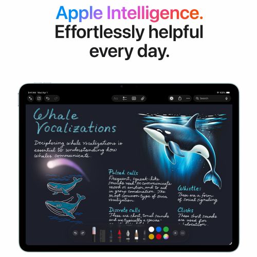 Tablični računalnik Apple iPad Air 11 M4 Wi-Fi 512 GB vesoljsko siv, Liquid Retina zaslon, 12 MP kamera, iPadOS 26, 12 GB RAM