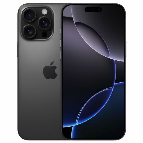 Pametni telefon iPhone 16 Pro Max 256 GB črne barve, titanov, 6,9" iOS